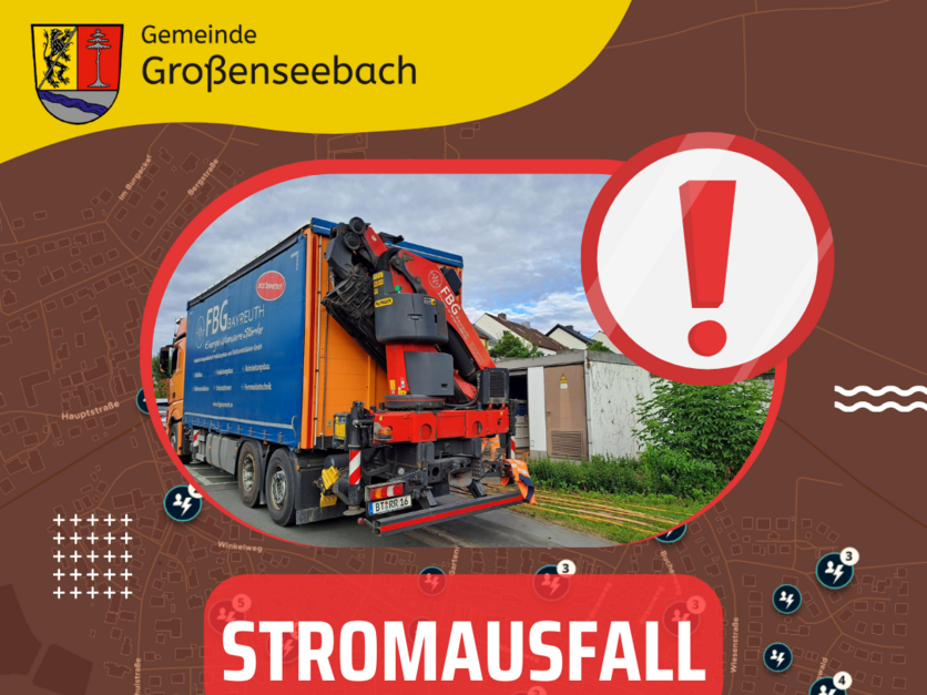 Stromausfall in Großenseebach am 15.06.24