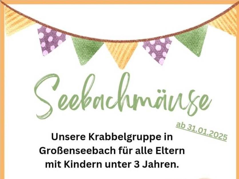 Krabbelgruppe Seebachmäuse Großenseebach