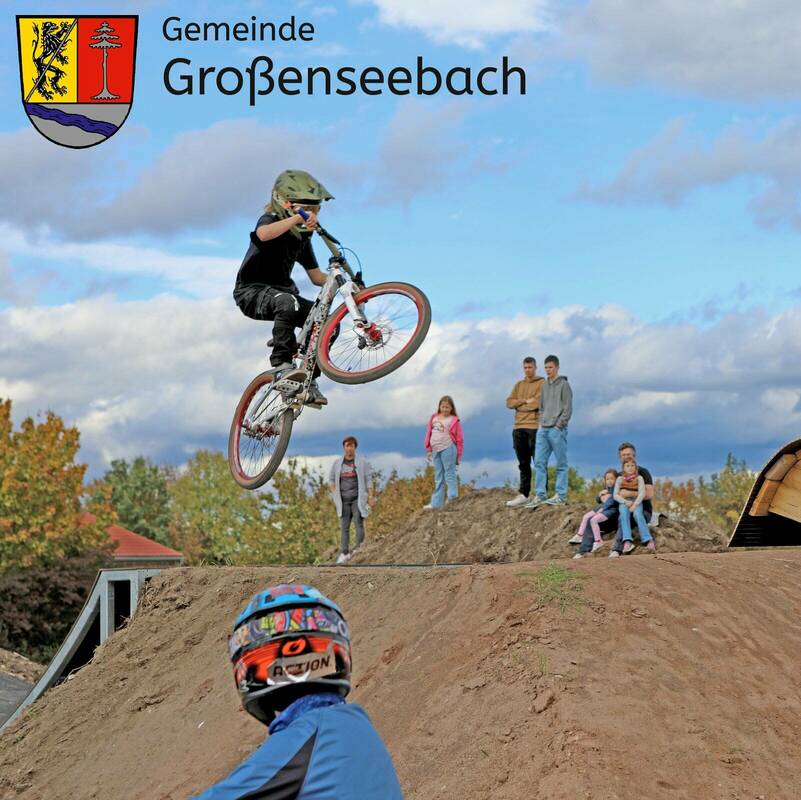 Bikepark/Pumptrack Großenseebach - Eröffnung am 21.10.2023