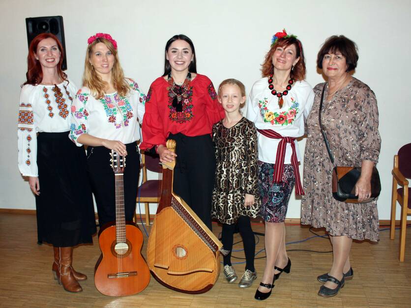 Abend der ukrainischen Kunst und Kultur in Großenseebach am 13.11.22 (1)