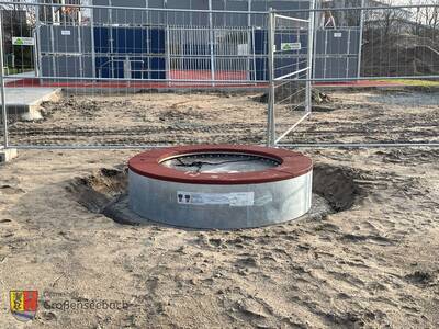 Das neue Trampolin bringt zusätzliche Abwechslung durch Hüpfspaß.