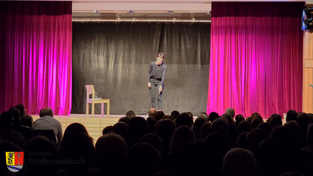 Eva Karl Faltermeier beim Großenseebacher Herbst am 26.10.2024