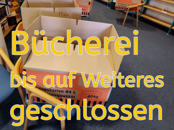 Bücherei Großenseebach bleibt geschlossen
