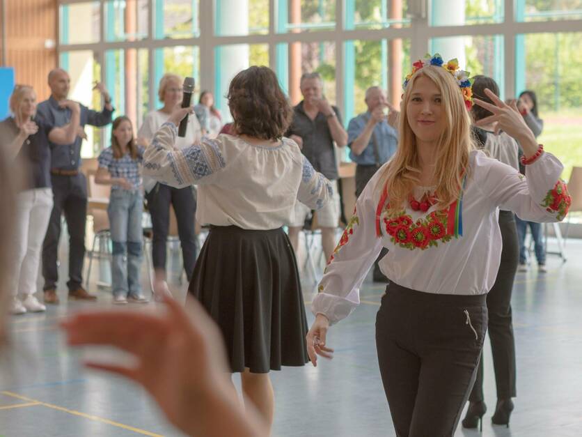 Ukrainisches Frühlingsfest in Großenseebach am 07.05.23 - Tanzen #3