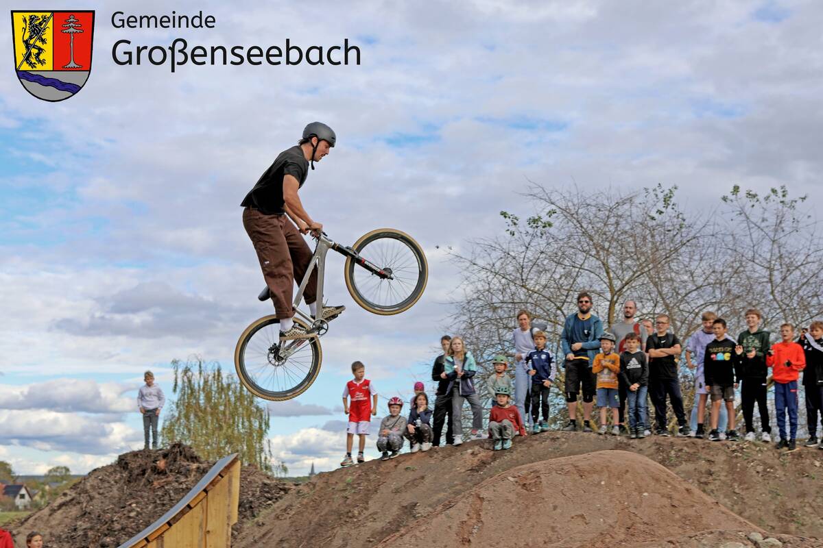 Bikepark/Pumptrack Großenseebach - Eröffnung am 21.10.2023