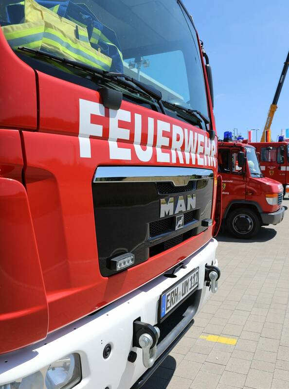 Feuerwehr-Fahrzeug der FFW Heßdorf