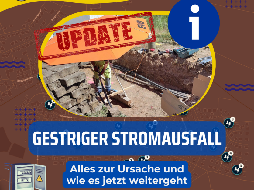 Update zum Stromausfall in Großenseebach am 15./16.06.24